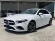 Recon RECON 2018 Mercedes-Benz A180 1.3 AMG Hatchback 3LED /PowerSeat&MemoriesSeat /Alcantara Leather/BSM/FREE 5YRS WARRANTY & FREE 1ST SERVICE -SK - Cars for sale