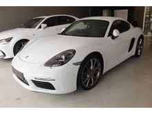 2017 Porsche 718 2.0 Cayman (A) 3S CENTRE AVAILABLE + ONE YEAR WARRANTY