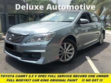 2015 Toyota Camry 2.5 V Sedan FULL SERVICE RECORD 6 SPEED ONE OWNER FULL BODYKIT ORI PAIN TIPTOP CONDITION