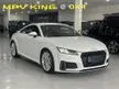 Recon 2019 Audi TT 2.0 TFSI S Line Coupe [21K MILEAGE ,COMFORT PACKAGE ,HALF LEATHER]