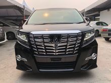 2016 Toyota Alphard 2.5 G SC ALPINE SET PRE CRASH