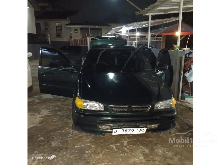 Jual Mobil Toyota Corolla 1997 1.6 di Jawa Barat Manual Sedan Hijau Rp 58.000.000