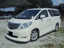2010 Toyota Alphard 3.5 G 350G L MPV 2Powerdoor Powerboot HomeTheater Sunroof Moonroof PilotSeat CoolBOX Reg.2012