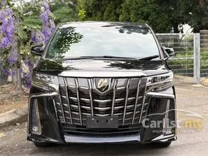 2021 Toyota Alphard 2.5 S Type Gold II 2 BLACK DIM Power Boot READY STOCK