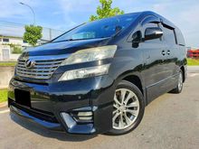 True 10/15 TOYOTA VELLFIRE 2.4 ZG ZP FOC INSTALMNT