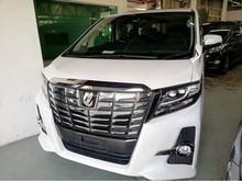 2015 Toyota Alphard 2.5 G SA Sunroof & Moonroof / 7 Seater / 2 Power Doors / Black Interior / Showroom Car / Unreg / Local KL AP (CALL TO NEGO PRICE!)