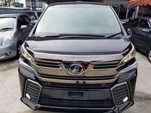 2017 Toyota Vellfire 2.5 Z-A Golden Eyes 5 Years Warranty