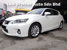 ( NO GST FROM NOW ) 2012 Lexus CT200H 1.8 (A) PUSH START TIPTOP CONDITION ( LOW PROCESSING FEE )