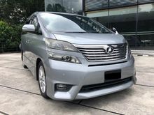 2008 Toyota VELLFIRE 3.5 ZG Ori Mileage True Year