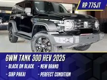 2025 GWM Tank 2.0 300 HEV SUV Black Hitam Hybrid