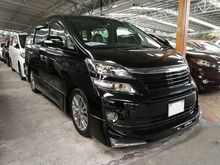 TOYOTA VELLFIRE 2.4 GOLDEN EYE II FULL COOL BOX 18 SPEAKER SUNROOF POWER BOOT UNREG 14