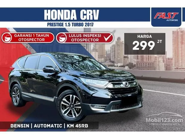 Jual Honda Cr-v 2017 Bekas di Jakarta Selatan Harga Kredit Murah