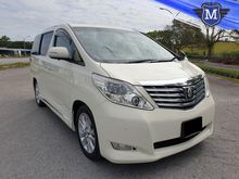 2009 Toyota Alphard 3.5 GL 350G MPV TWIN POWER DOOR POWER BOOT HOME THEATER REVERSE CAMERA SUNMOONROOF PILOT SEAT WELL MAINTAIN