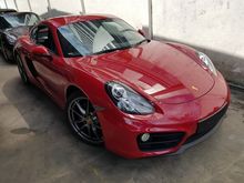2016 Porsche Cayman 2.7 Coupe Red Sport Steering