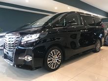 2016 Toyota Alphard 2.5 G S C Leather Package FULL SPEC MPV