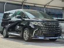 2025 Toyota Alphard 2.5 Z Modellista Kit Version II Grade 6AA SIDE STEP MONITOR 360 CAM DIM BSM
