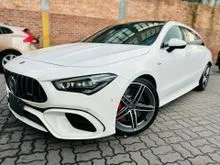 2022 Mercedes-Benz CLA 45-S AMG 4-MATIC 2.0 SHOOTING BRAKE/HIGH SPEC/SUN ROOF/HUD/BURMESTER SOUND SYSTEM/FREE 6-YEARS WARRANTY