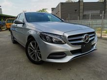 2014 Mercedes-Benz C180 1.6 Avantgarde silver year end offer unreg