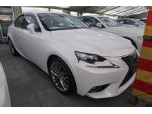 2013 Lexus IS250 (A) 2.5 L Package BSM Pre Crash Leather Seats Radar Japan Spec Unreg