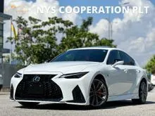 2023 Lexus IS300 F Sport 2.0 Turbo Sedan Unregistered  Call or WhatsApp for Best Offer