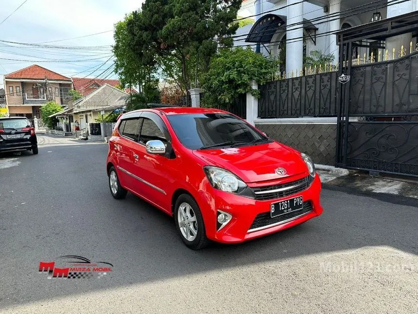 Jual Mobil Toyota Agya 2015 G 1.0 di DKI Jakarta Manual Hatchback Merah Rp 76.000.000