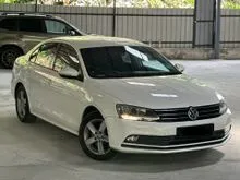 2017 Volkswagen Jetta 1.4 TSI HIGHLINE Sedan AT + FREE WARRANTY + TINTED + SERVICE + FULL TANK + TIP TOP CONDITION + 1 OWNER + CAREFULLY DRIVER