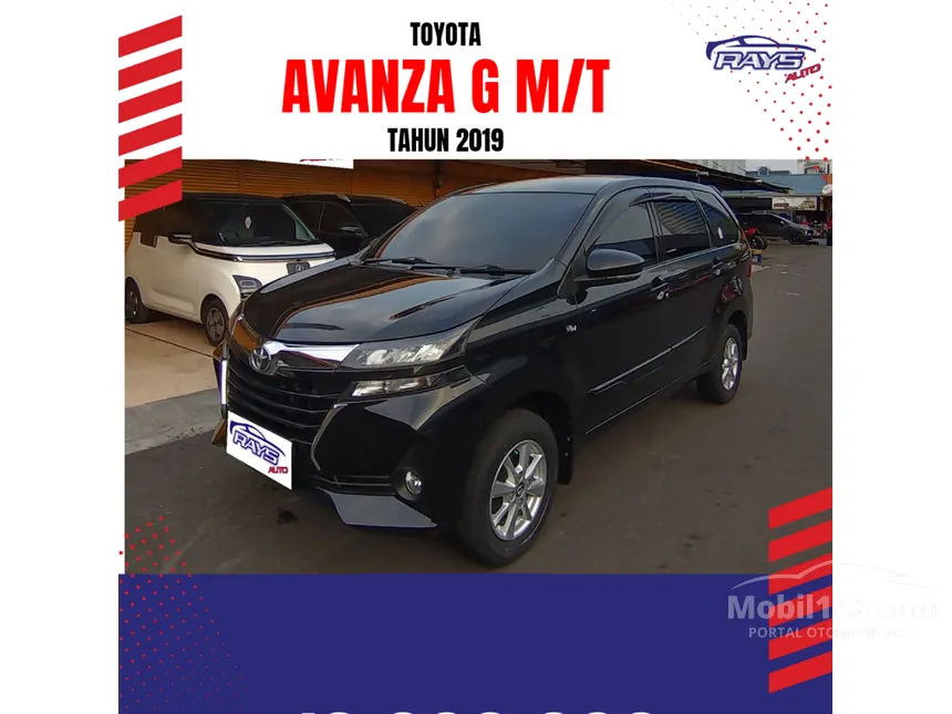 Jual Mobil Toyota Avanza 2019 G 1.3 di DKI Jakarta Manual MPV Hitam Rp 160.000.000