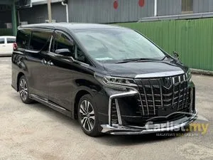 2023 Toyota Alphard 2.5 SC - Modellista Bodykit - Rear Monitor - No Sunroof - Digital Inner Mirror - Blind Spot Monitor