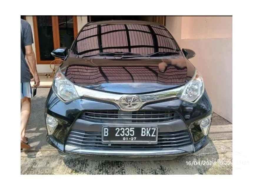 Jual Mobil Toyota Calya 2016 G 1.2 di DKI Jakarta Automatic MPV Hitam Rp 105.000.000