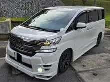2017 Toyota Vellfire 2.5 Z Golden Eyes MPV TIP TOP CONDITION MILLEAGE ONLY 63K (ORI)