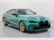 Recon 2021 BMW M4 3.0 Competition Coupe, Isle Of Man Green + Comfort Pack + Head Up Display + Red Calipers + Heated Steering Wheel