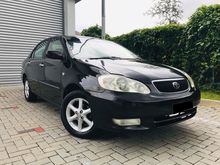 Toyota Corolla Altis 1.8 (A) G FULL SPEC LEATHER SEATS D/P 5K LOAN KEDAI AVAILABLE