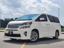 2014 Toyota Vellfire 2.4 ZG MPV GOLDEN EYE