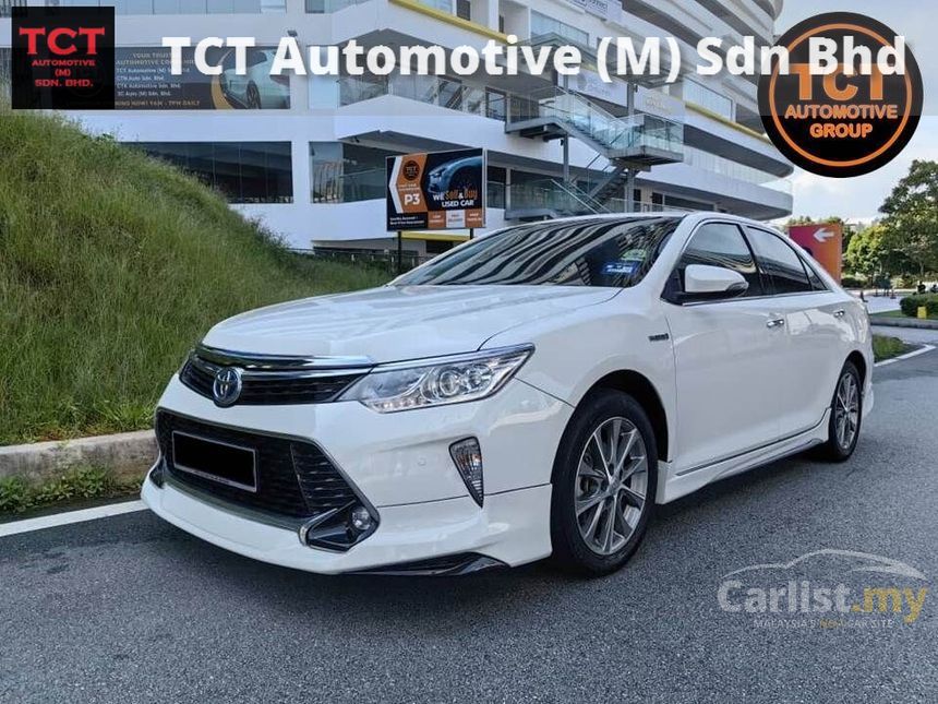 Used 2017 Toyota Camry 2.5 Hybrid Luxury Sedan 7XK KM Full Service Toyota / Hybrid Warranty 2025 / JBL / 1 Owner - Cars for sale