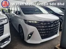 2024 Toyota Alphard 2.5 Z PILOT SEAT SUNROOF AUTO PARKING 360 CAM PCR LKA BSM DIM INC SST UNREG 8 YEARS WARRANTY