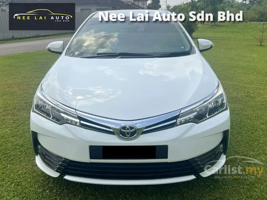 2018 Toyota Corolla Altis G Sedan