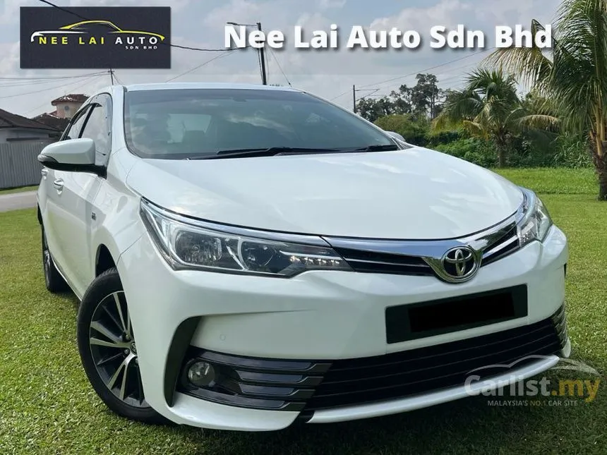 2018 Toyota Corolla Altis G Sedan