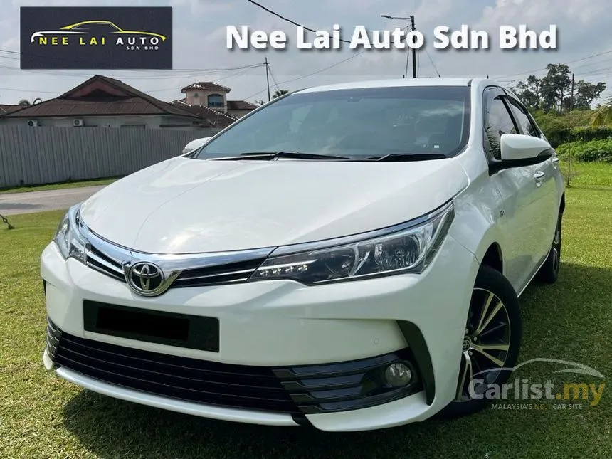 2018 Toyota Corolla Altis G Sedan