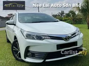 2018 Toyota Corolla Altis 1.8 G Sedan ( FREE RM1000 PETROL /FREE FULL SERVICE /FREE 1 YEAR WARRANTY / FREE TINTED )