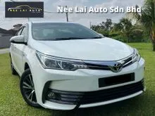 2018 Toyota Corolla Altis 1.8 G Sedan ( FREE RM1000 PETROL /FREE FULL SERVICE /FREE 1 YEAR WARRANTY / FREE TINTED )