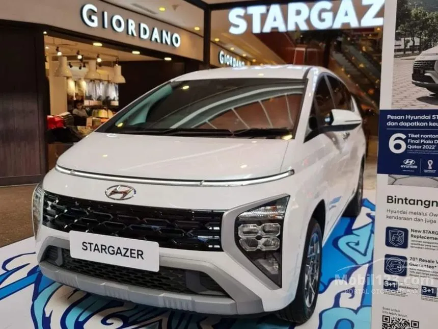 Jual Mobil Hyundai Stargazer 2023 Prime 1.5 di DKI Jakarta Automatic Wagon Putih Rp 288.800.000