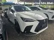 Recon 2023 Lexus NX350 2.4 F Sport Sunroof All Wheel Drive Digital Meter Memory Seats Grade 5A Best condition Power Boot Back Camera PCR Unregistered
