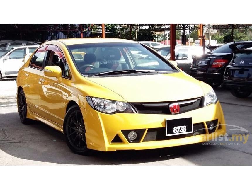 Honda Civic 08 S I Vtec Enhanced 2 0 In Kuala Lumpur Automatic Sedan Yellow For Rm 58 800 Carlist My