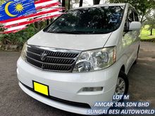 Toyota Alphard 3.0 G MPV MZG (A) 2 P/DOOR P/BOOT 7 SEAT GRADE A 09