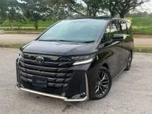 2024 Toyota Vellfire 2.4L Z Premier MPV (TURBO) 19K MILEAGE , HUD BSM,DIM,SUNROOF