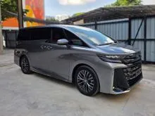 2025 Toyota Vellfire 2.4 Z Premier - MOONROOF - JBL - SIDE STEP - FULL SPEC - GRADE 5 - NICE GREY COLOR - LOW MILEGAE - (UNREGISTERED) - GOOD DEAL