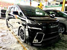 2015 Toyota Vellfire 2.5 Z G Edition MPV