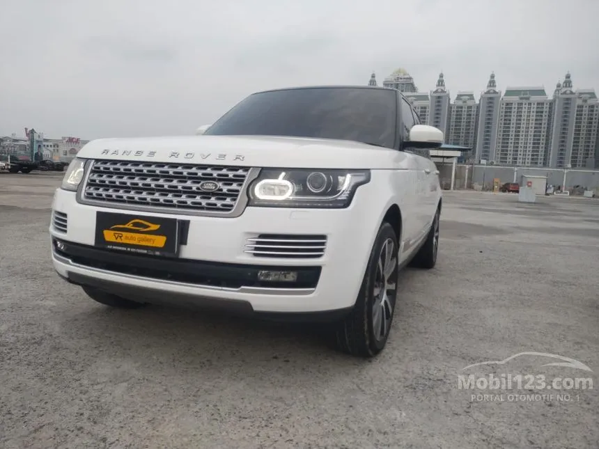 Jual Mobil Land Rover Range Rover Sport 2014 Autobiography 3.0 di DKI Jakarta Automatic SUV Putih Rp 1.575.000.000