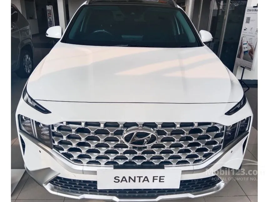 Jual Mobil Hyundai Santa Fe 2024 Signature 2.5 di DKI Jakarta Automatic SUV Putih Rp 599.000.000