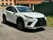 Recon 2020 RED BLK INT BSM 3LED PRE CRASH LANE ASSIST Lexus NX300 2.0 F Sport UNREG NX200T URBAN I PACK LUXURY PREMIUM